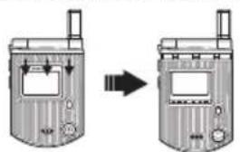 PANTECH C3 - Removing cover - 1