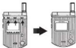 PANTECH C3 - Attaching cover - 1