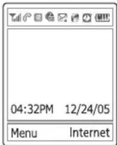 PANTECH C3 - Affichage interne - 1