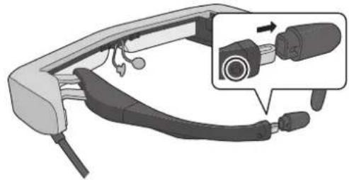 EPSON Moverio BT350 - Remplacement du support des branches - 1