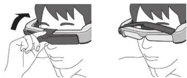 EPSON Moverio BT35E - Utilisation du pare-soleil - 1