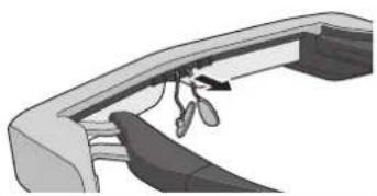 EPSON Moverio BT35E - Remplacer les plaquettes nasales - 2