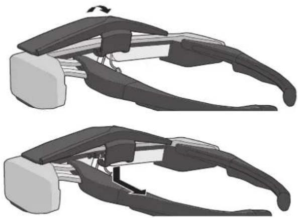 EPSON Moverio BT35E - Retrait du pare-soleil - 1