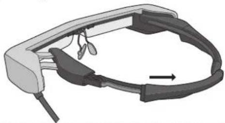 EPSON Moverio BT35E - Remplacement du support branches - 3