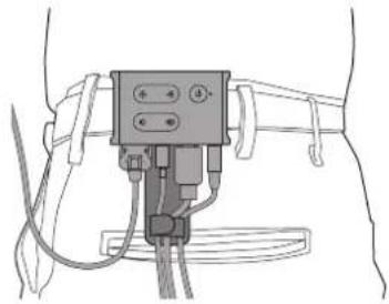 EPSON Moverio BT35E - Utilisation du clip de ceinture / collier de câble - 2