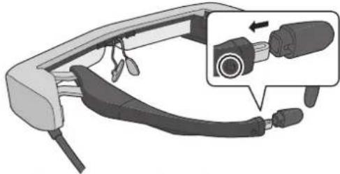 EPSON Moverio BT35E - Remplacement du support branches - 5