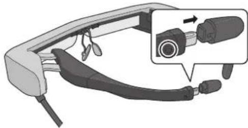 EPSON Moverio BT35E - Remplacement du support branches - 2