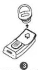 HUAWEI TalkBand B6 - Remover e substituir a ponteira - 2