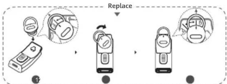 HUAWEI TalkBand B6 - Removing and replacing the ear tip - 3