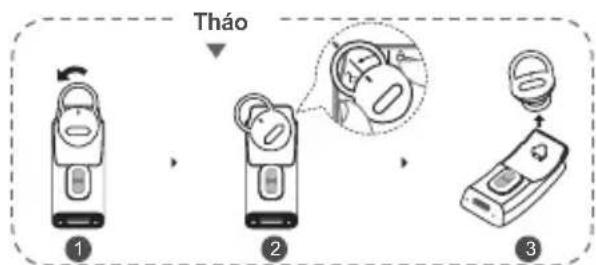 HUAWEI TalkBand B6 - Tháo và thay thế bịt đầu tai nghe - 2