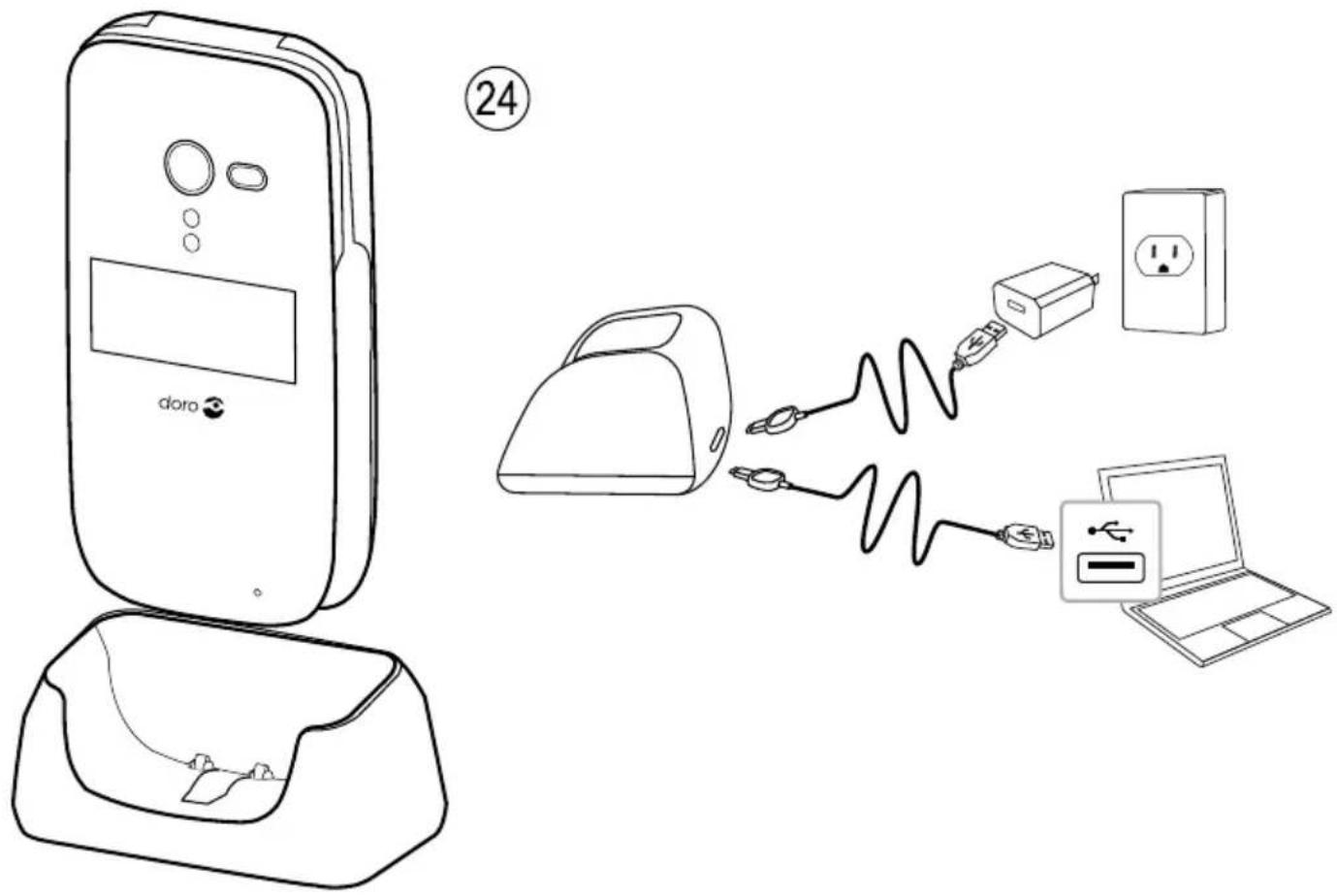 DORO PhoneEasy 626 - 1