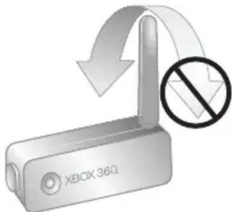 MICROSOFT XBOX 360 WIRELESS NETWORKING ADAPTER STAND - To attach your adapter: - 1