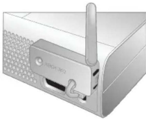 MICROSOFT XBOX 360 WIRELESS NETWORKING ADAPTER STAND - 1