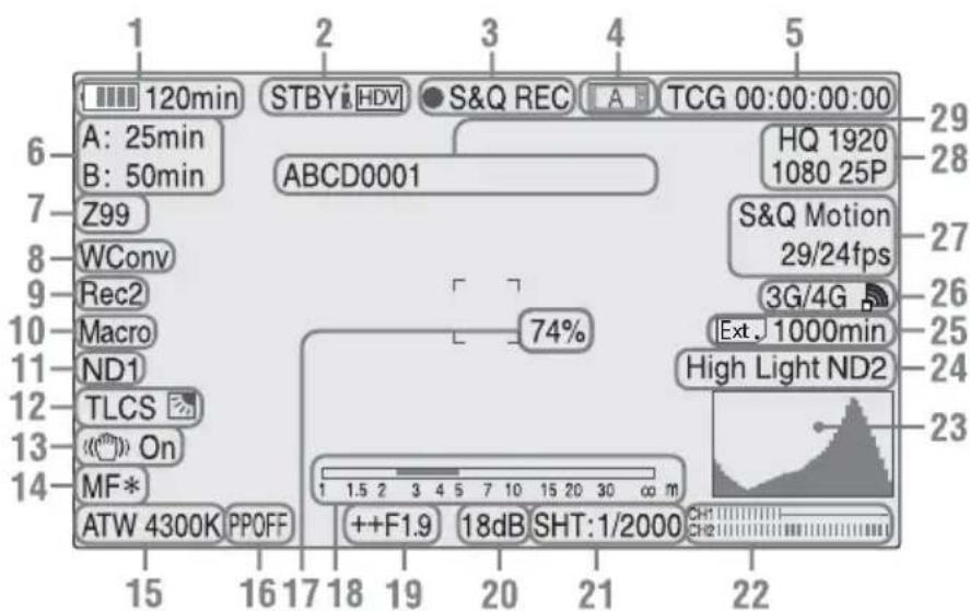 SONY PMW150 - Remarques - 1