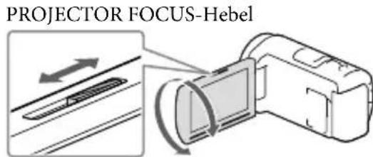 SONY HDRPJ430VE - Verwendendes eingebauten Projektors (Modèle mit einem Projektor) - 4