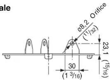 SONY BRCH900 - Support de montage au plafond (B) - 2