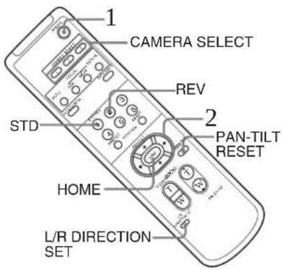 SONY BRCH900 - Funcionamiento de movimiento horizontal/ vertical y zoom - 1