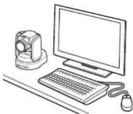 SONY BRCH900 - To install the camera on a desk - 1