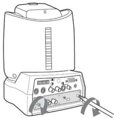 SONY BRCH900 - Instalación de una tarjeta de interfaz - 3