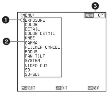SONY BRCH900 - Main Menu - 1