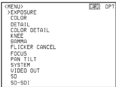 SONY BRCH900 - Funcionamiento de menús mediante el mando a distancia suministrado - 2