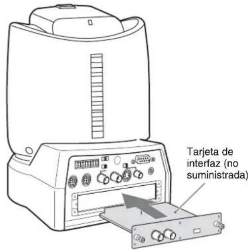 SONY BRCH900 - Instalación de una tarjeta de interfaz - 2