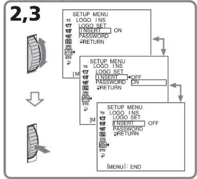 SONY DSRPD170P - Disattivazione della funzione Auto Logo Insert - 2