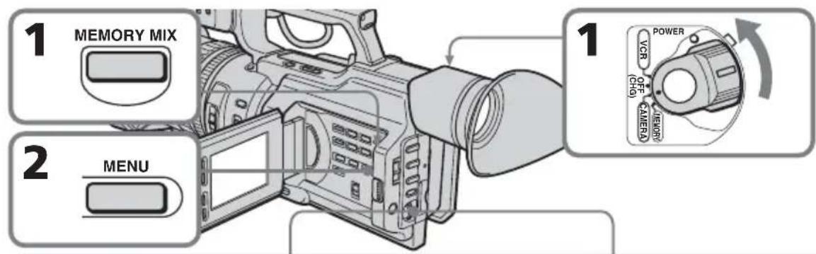 SONY DSRPD170P - Vorbereitungen - 1