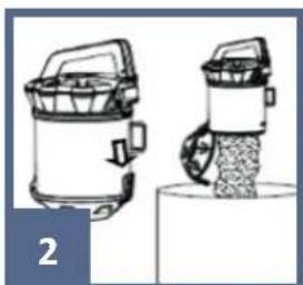 Zeegma Zonder Base - HOW TO EMPTY DUST TANK AND FILTER - 2