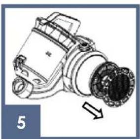 Zeegma Zonder Base - ENTLEERUNG DES STAUBBEHÄLTERS UND FILTERS - 5