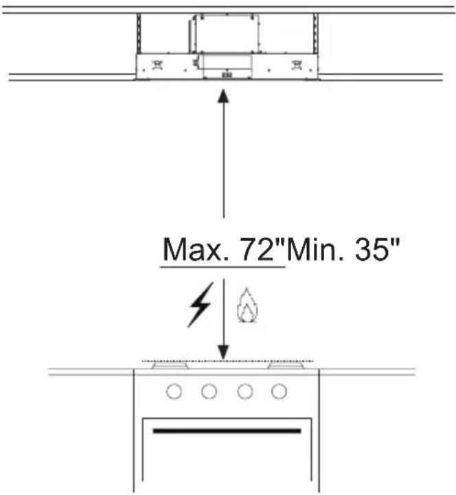 FABER STRTIS48SSNB - RANGEHOOD DIMENSIONS - 3