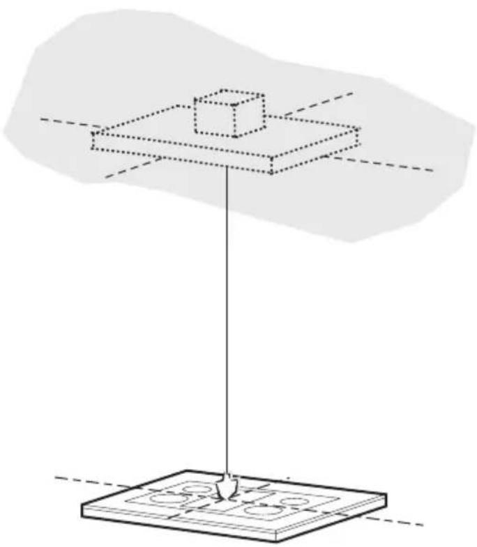FABER STRTIS48SSNB - Ceiling Hood Install Preparation - 1