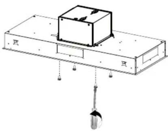 FABER STRTIS48SSNB - Installation du ventilateur interne - 1