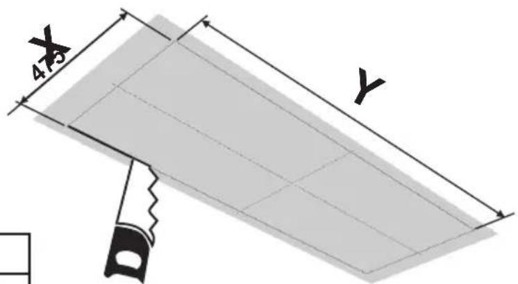 FABER STRTIS48SSNB - Ceiling Cutout for Soffit - 1