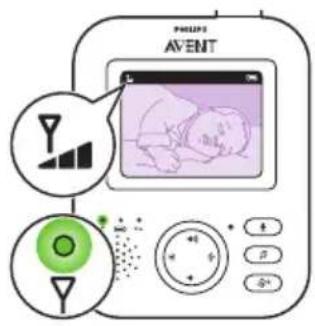 PHILIPS Avent SCD833 - Een verbinding makes tussen ouderunit en babyunit - 6