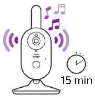 PHILIPS Avent SCD833 - Kehtolaulun valinta - 4
