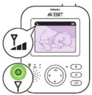 PHILIPS Avent SCD833 - Linking parent unit and baby unit - 6