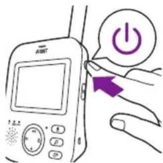 PHILIPS Avent SCD833 - Ansluta Förändraeheten och babyenheten - 4