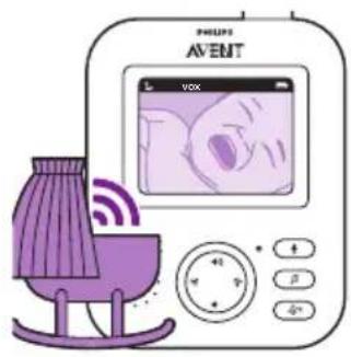 PHILIPS Avent SCD833 - VOX modu - 1