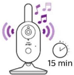 PHILIPS Avent SCD833 - Selezione di una ninna nanna - 1