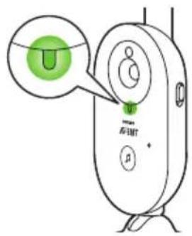 PHILIPS Avent SCD833 - Koble sammen foreldre- og babyenheten - 2