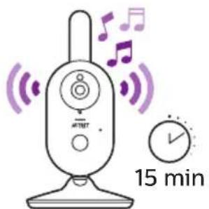PHILIPS Avent SCD833 - Sélection d'une berceuse - 1