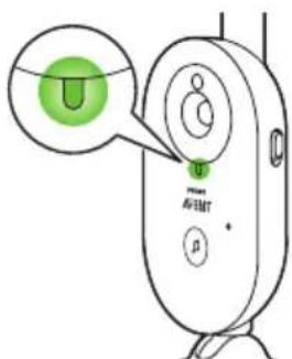 PHILIPS Avent SCD833 - Oprettelse af forbindelse mellem foraeldre- og babyenhed - 2