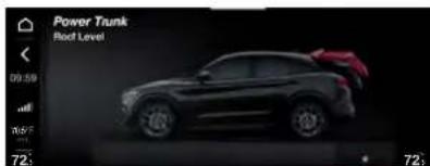 ALFA ROMEO Stelvio (2021) - Personalisation de la hauteur d'ouverture du hayon - 1