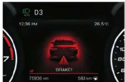 ALFA ROMEO Stelvio (2021) - SYSTEME FCW (Forward Collision Warning) - 4