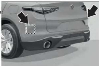 ALFA ROMEO Stelvio (2021) - SYSTEME BSM (Blind Spot Monitoring) - 1