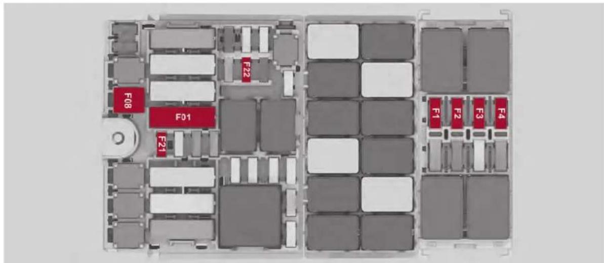 ALFA ROMEO Stelvio (2021) - FONCTION FUSIBLE AMPÉRES - 1