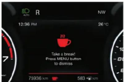 ALFA ROMEO Stelvio (2021) - INTERVENTION DU SYSTÉME - 1