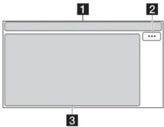 SONY XAV1500 - Screen displays - 1