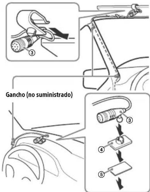 SONY XAV1500 - Instalación del microfondo - 1